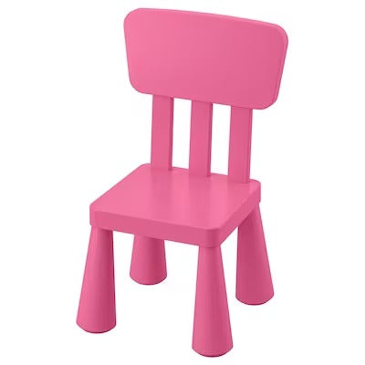 IKEA MAMMUT Children's chair, in/outdoor/pink | IKEA Small chairs | IKEA Children's chairs | Eachdaykart