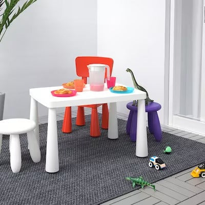 IKEA MAMMUT Children's stool, in/outdoor/dark lilac | IKEA Small chairs | IKEA Children's chairs | Eachdaykart