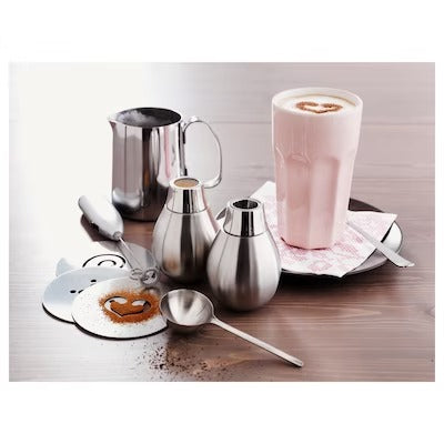 IKEA MATTLIG Milk-frothing jug, stainless steel | IKEA Coffee makers & accessories | IKEA Coffee & tea | Eachdaykart