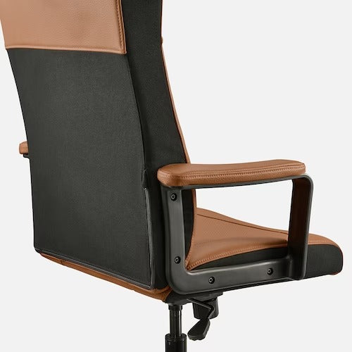 IKEA MILLBERGET Swivel chair, Murum golden-brown | IKEA Desk chairs for home | IKEA Desk chairs | Eachdaykart