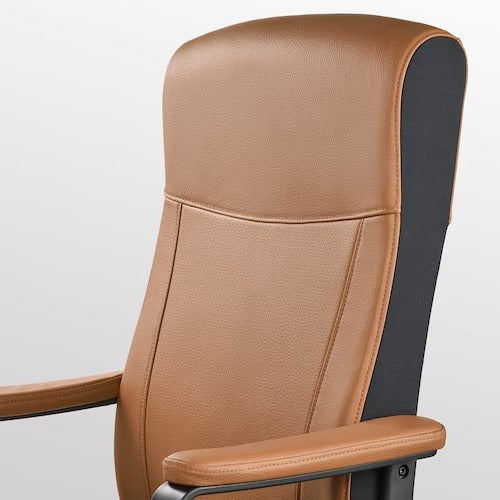 IKEA MILLBERGET Swivel chair, Murum golden-brown | IKEA Desk chairs for home | IKEA Desk chairs | Eachdaykart