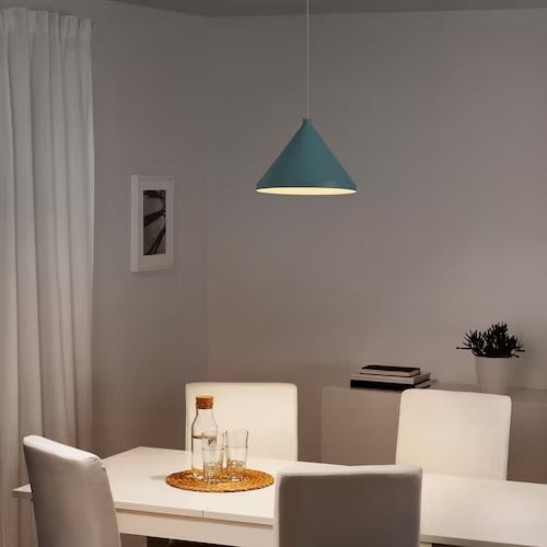 IKEA NAVLINGE Pendelleuchte, hellblau, 33 cm (13") | IKEA Deckenleuchten | Eachdaykart