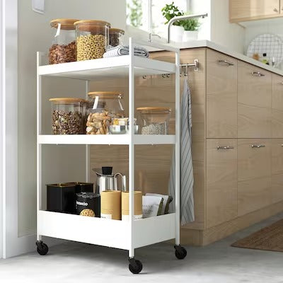 IKEA NISSAFORS Trolley, white | IKEA Kitchen islands & trolleys | IKEA Trolleys | Eachdaykart