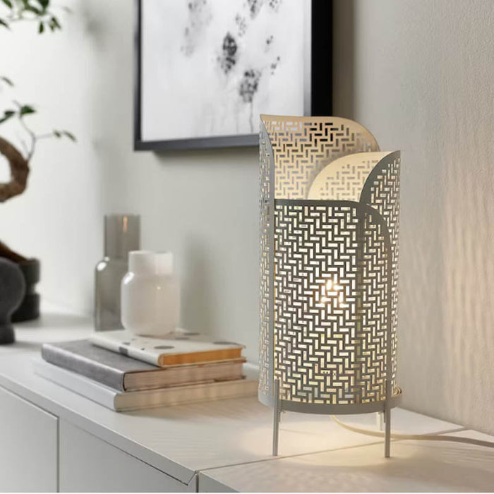 IKEA NOLLPUNKT Table lamp, white | IKEA Table Lamps | Eachdaykart