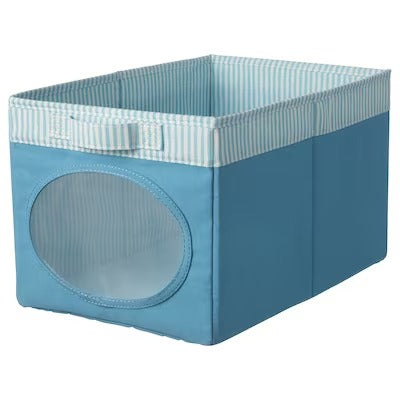 IKEA NOJSAM Box, blue | IKEA Children's boxes & baskets | IKEA Storage boxes & baskets | IKEA Small storage & organisers | Eachdaykart