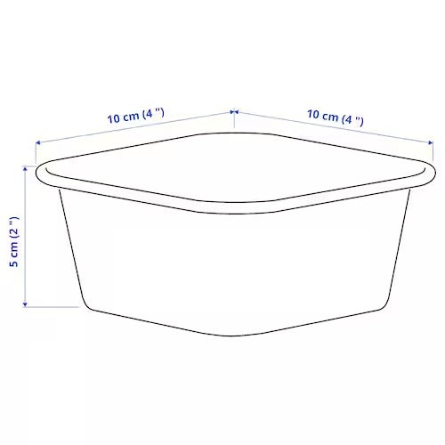 IKEA NOJIG Organiser, plastic/beige | IKEA Paper & media boxes | IKEA Storage boxes & baskets | IKEA Small storage & organisers | Eachdaykart