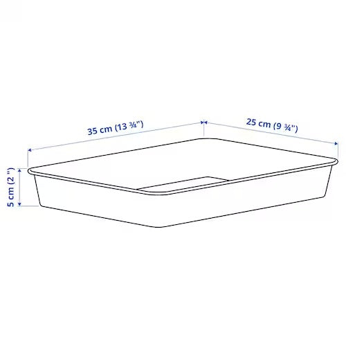 IKEA NOJIG Organiser, plastic/beige | IKEA Paper & media boxes | IKEA Storage boxes & baskets | IKEA Small storage & organisers | Eachdaykart
