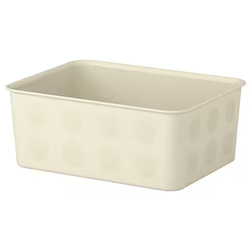 IKEA NOJIG Organiser, plastic/beige | IKEA Paper & media boxes | IKEA Storage boxes & baskets | IKEA Small storage & organisers | Eachdaykart