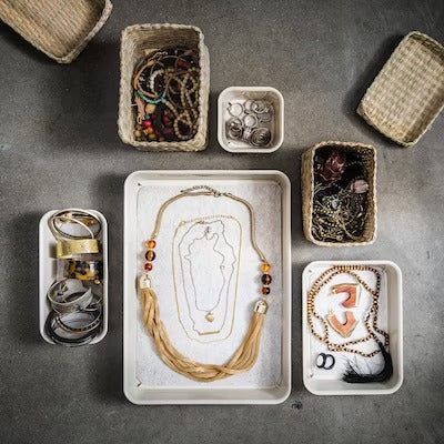 IKEA NOJIG Organiser, plastic/beige | IKEA Paper & media boxes | IKEA Storage boxes & baskets | IKEA Small storage & organisers | Eachdaykart