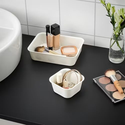 IKEA NOJIG Organiser, plastic/white | IKEA Paper & media boxes | IKEA Storage boxes & baskets | IKEA Small storage & organisers | Eachdaykart