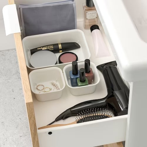 IKEA NOJIG Organiser, plastic/white | IKEA Paper & media boxes | IKEA Storage boxes & baskets | IKEA Small storage & organisers | Eachdaykart