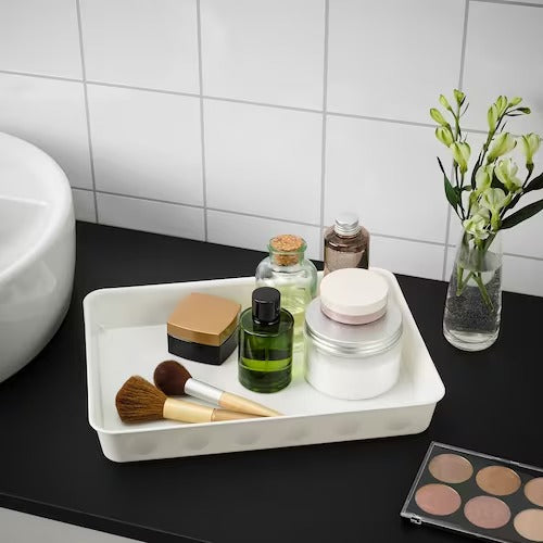 IKEA NOJIG Organiser, plastic/white | IKEA Paper & media boxes | IKEA Storage boxes & baskets | IKEA Small storage & organisers | Eachdaykart