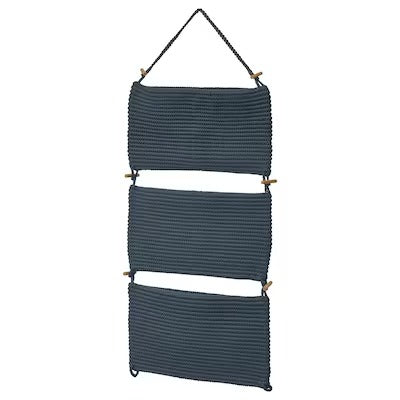 IKEA NORDRANA Hanging storage, blue | IKEA Bathroom boxes & baskets | IKEA Storage boxes & baskets | IKEA Small storage & organisers | Eachdaykart