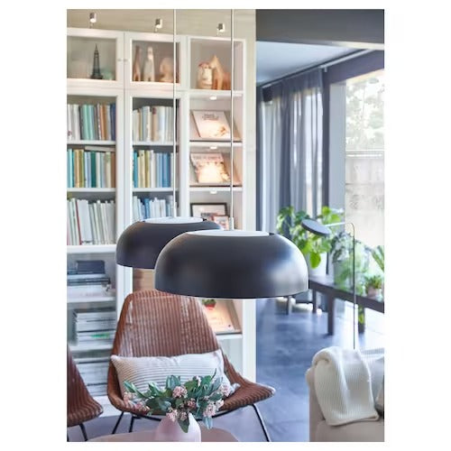 IKEA NYMANE Pendant lamp, anthracite | IKEA ceiling lights | Eachdaykart