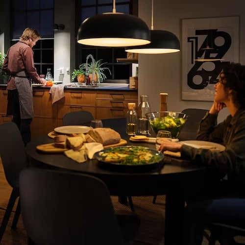 IKEA NYMANE Pendant lamp, anthracite | IKEA ceiling lights | Eachdaykart