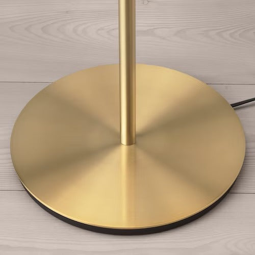 IKEA NYMÖ / SKAFTET Floor lamp, black brass/brass | IKEA Floor Lamps | Eachdaykart