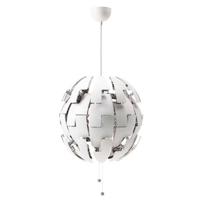 IKEA PS 2014 Pendant lamp, white/silver-colour, 52cm