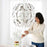 IKEA PS 2014 Pendant lamp, white/silver-colour, 52cm