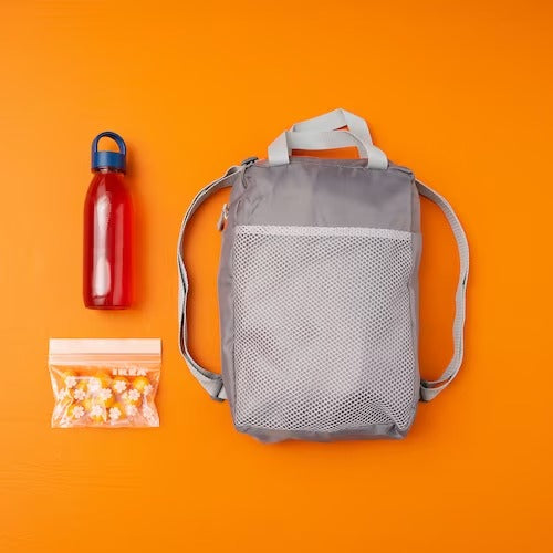 IKEA PIVRING Backpack, light grey | Backpacks & messenger bags | IKEA Bags | Eachdaykart