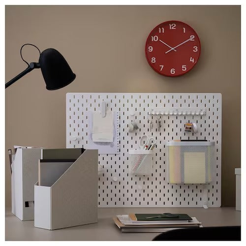IKEA PLUTTIS Wall clock, low-voltage/red, | IKEA Wall & table clocks | Eachdaykart