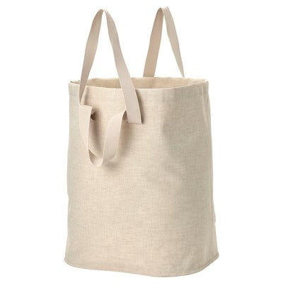 IKEA PURRPINGLA Laundry bag, beige | IKEA Laundry baskets | Eachdaykart