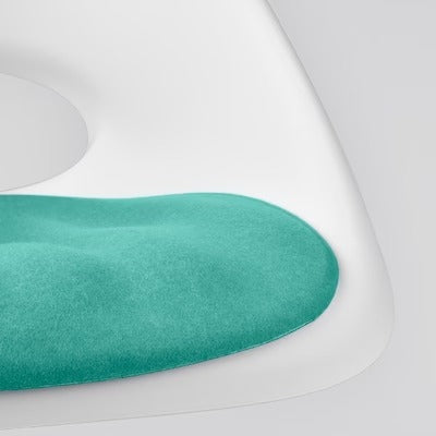 IKEA PYNTEN Children´s seat pad for desk chair, turquoise | IKEA Children's desk chairs | IKEA Children's chairs | Eachdaykart