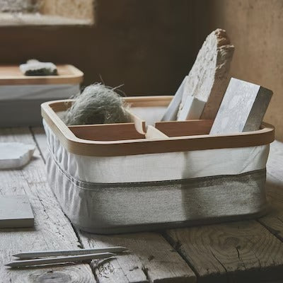 IKEA RABBLA Box with compartments | IKEA Clothes boxes | IKEA Storage boxes & baskets | IKEA Small storage & organisers | Eachdaykart