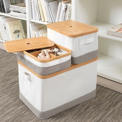 IKEA RABBLA Box with compartments | IKEA Clothes boxes | IKEA Storage boxes & baskets | IKEA Small storage & organisers | Eachdaykart