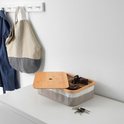 IKEA RABBLA Box with compartments | IKEA Clothes boxes | IKEA Storage boxes & baskets | IKEA Small storage & organisers | Eachdaykart