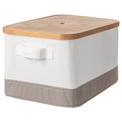 IKEA RABBLA Box with lid | IKEA Clothes boxes | IKEA Storage boxes & baskets | IKEA Small storage & organisers | Eachdaykart