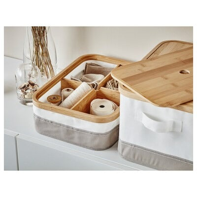 IKEA RABBLA Box with lid | IKEA Clothes boxes | IKEA Storage boxes & baskets | IKEA Small storage & organisers | Eachdaykart