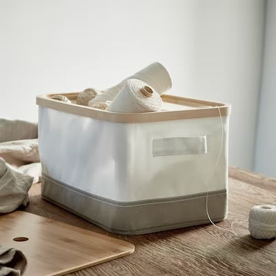 IKEA RABBLA Box with lid | IKEA Clothes boxes | IKEA Storage boxes & baskets | IKEA Small storage & organisers | Eachdaykart