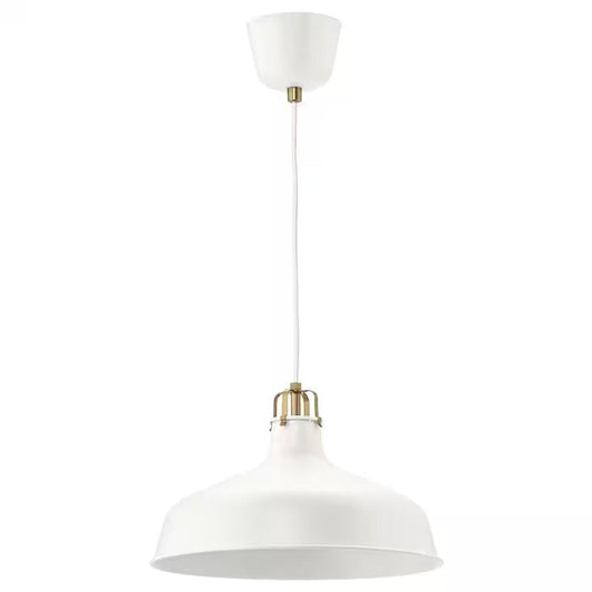 IKEA RANARP Pendant lamp, off-white, 38 cm (15 ") | IKEA ceiling lights | Eachdaykart