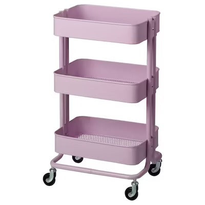 IKEA RASKOG Trolley, pink | IKEA Kitchen islands & trolleys | IKEA Trolleys | Eachdaykart
