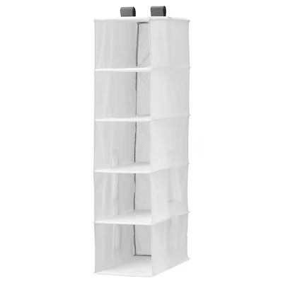 IKEA RASSLA Storage with 5 compartments, white | IKEA Clothes boxes | IKEA Storage boxes & baskets | IKEA Small storage & organisers | Eachdaykart