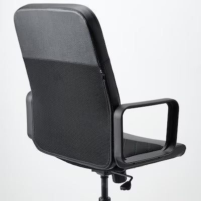 IKEA RENBERGET Swivel chair, Bomstad black | IKEA Desk chairs for home | IKEA Desk chairs | Eachdaykart