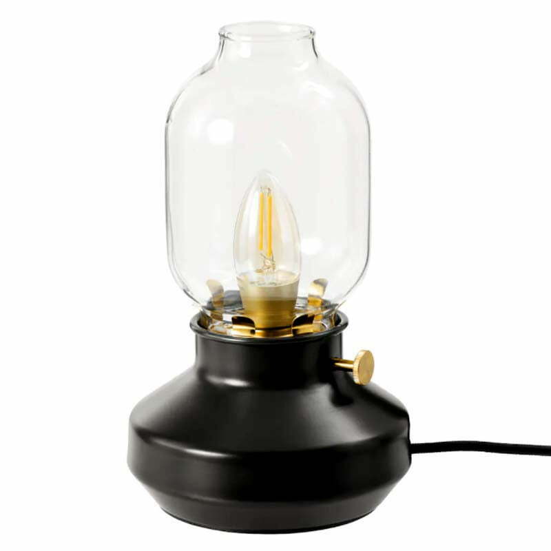 TARNABY Table lamp, anthracite - IKEA