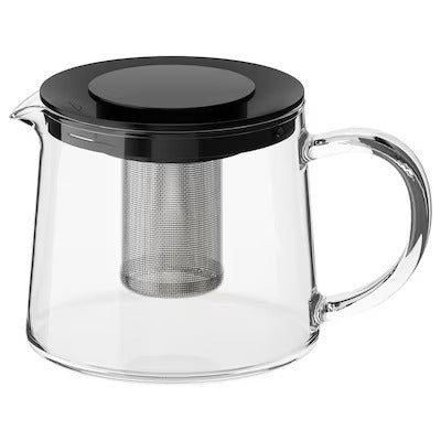 IKEA RIKLIG Teapot, glass | IKEA Tea pots & accessories | IKEA Coffee & tea | Eachdaykart