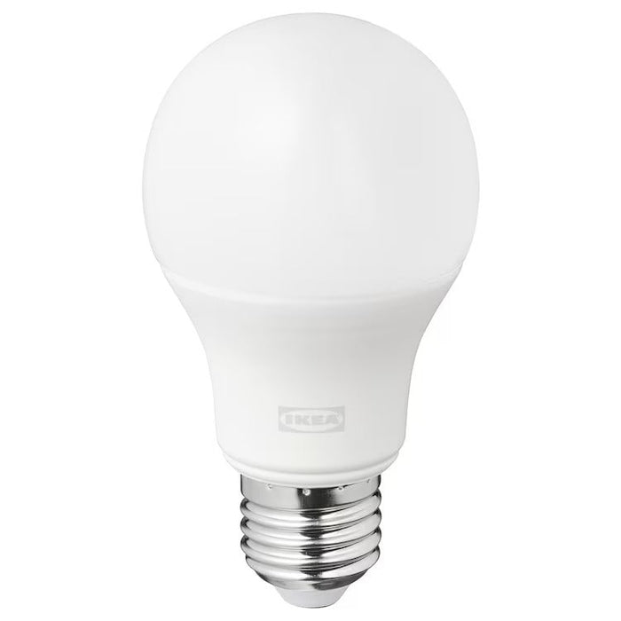 IKEA RYET LED bulb E27 1055 lumen, globe opal white | IKEA LED bulbs | Eachdaykart