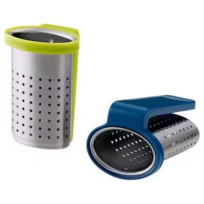 IKEA SAKKUNNIG Tea infuser, light green/blue, pack of 2 | IKEA Tea pots & accessories | IKEA Coffee & tea | Eachdaykart