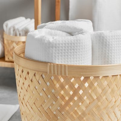 IKEA SALUDING Basket, handmade bamboo | IKEA Baskets | IKEA Storage boxes & baskets | IKEA Small storage & organisers | Eachdaykart