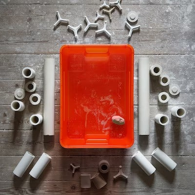 IKEA SAMLA Box, orange | IKEA Secondary storage boxes | IKEA Storage boxes & baskets | IKEA Small storage & organisers | Eachdaykart