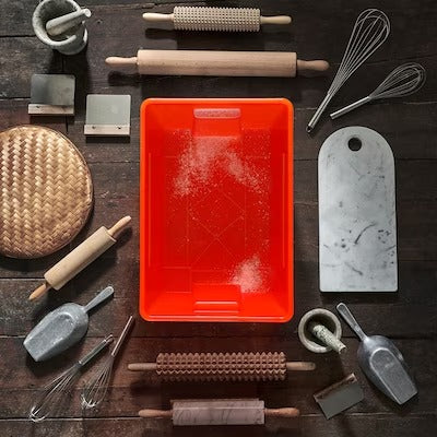 IKEA SAMLA Box, orange | IKEA Secondary storage boxes | IKEA Storage boxes & baskets | IKEA Small storage & organisers | Eachdaykart