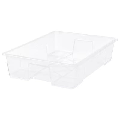 IKEA SAMLA Box, transparent | IKEA Secondary storage boxes | IKEA Storage boxes & baskets | IKEA Small storage & organisers | Eachdaykart