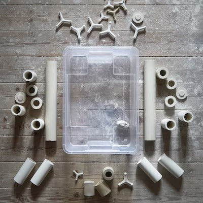 IKEA SAMLA Box, transparent | IKEA Secondary storage boxes | IKEA Storage boxes & baskets | IKEA Small storage & organisers | Eachdaykart