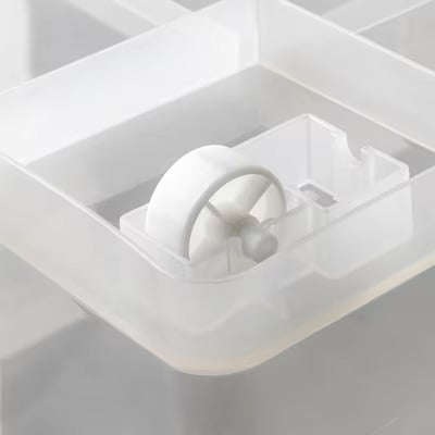 IKEA SAMLA Box, transparent | IKEA Secondary storage boxes | IKEA Storage boxes & baskets | IKEA Small storage & organisers | Eachdaykart