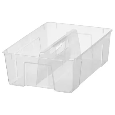 IKEA SAMLA Insert for box 11/22 l, transparent | IKEA Secondary storage boxes | IKEA Storage boxes & baskets | IKEA Small storage & organisers | Eachdaykart