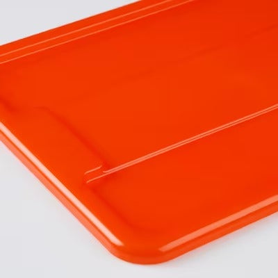 IKEA SAMLA Lid for box 5 l, orange | IKEA Secondary storage boxes | IKEA Storage boxes & baskets | IKEA Small storage & organisers | Eachdaykart