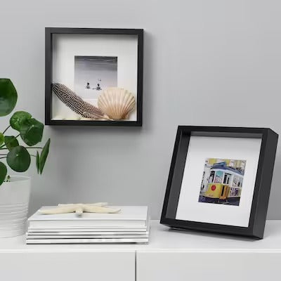 IKEA SANNAHED Frame, black | IKEA Picture & photo frames | IKEA Frames & pictures | Eachdaykart