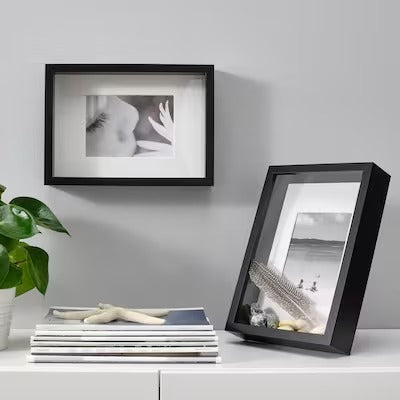 IKEA SANNAHED Frame, black | IKEA Picture & photo frames | IKEA Frames & pictures | Eachdaykart